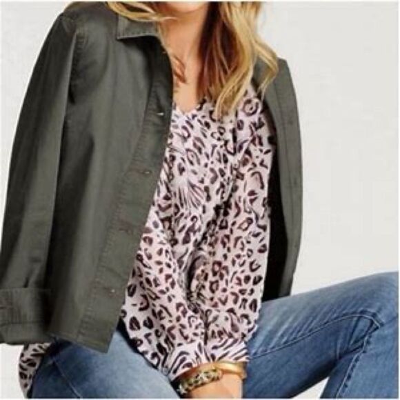 CAbi LeopardTunic Blouse - Picture 1 of 7